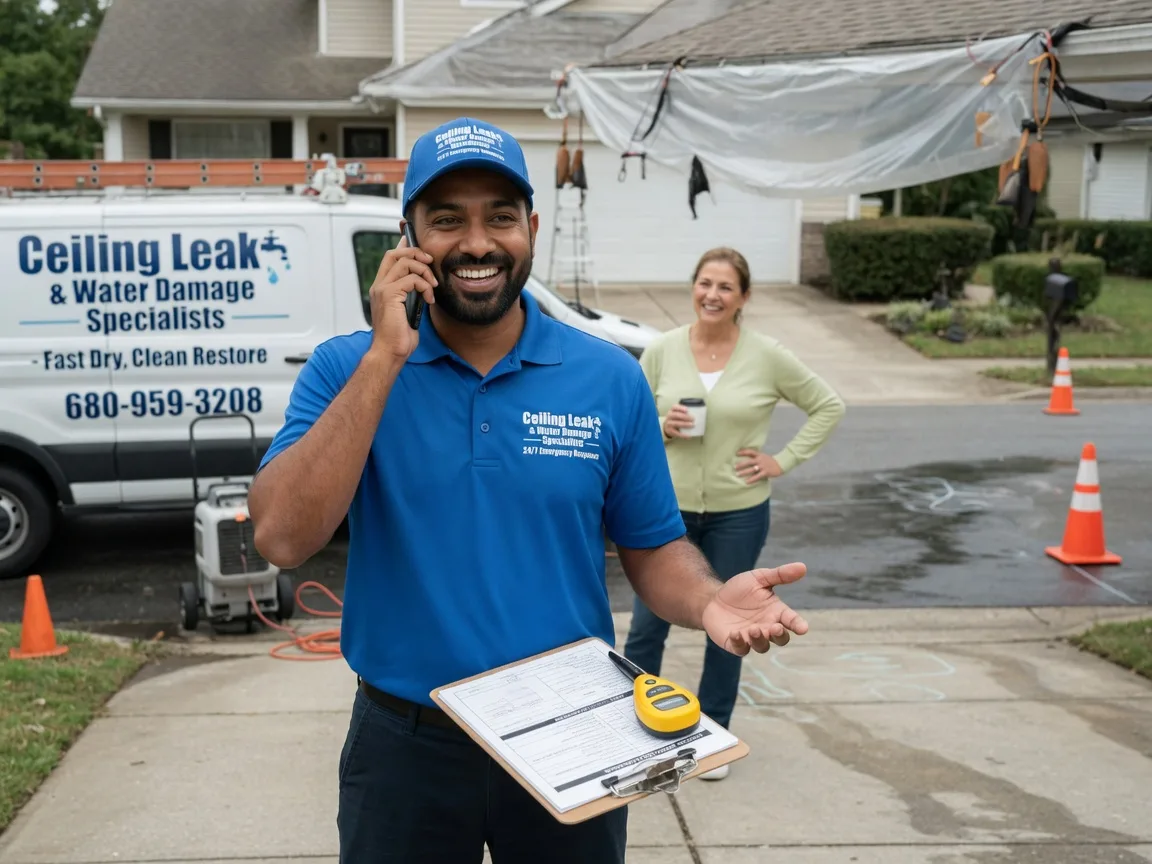 Ceiling Leak Cleanup Milford, NJ FAQs